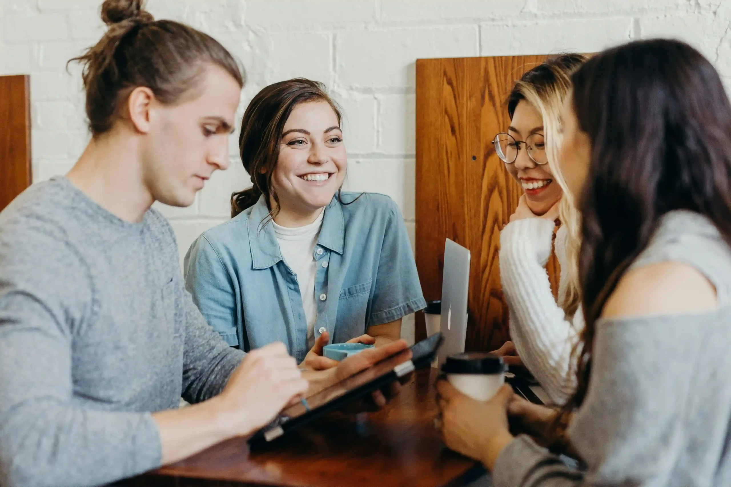 group of people networking
